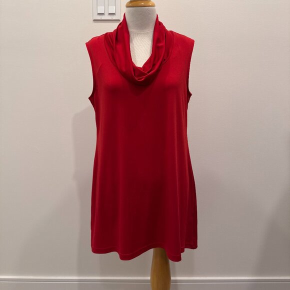 Tops - Sleeveless red top